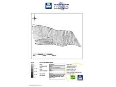 Historická mapa trajektorie pohybu stroje s N-Sensorem po pozemku (zobrazeno 72x)